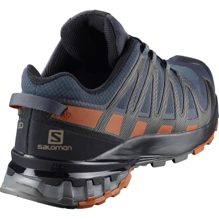 Tenis Para Trail Running Salomon Xa Pro 3d V8 GTX Hombre Azul Marino | MX PIRT246